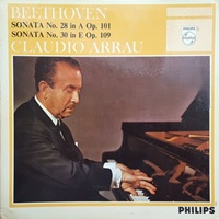 Philips : Arrau - Beethoven Sonata 28 & 30